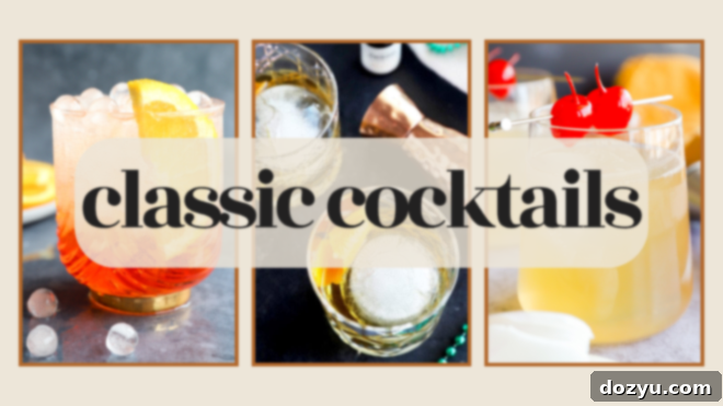Classic on the rocks cocktails image