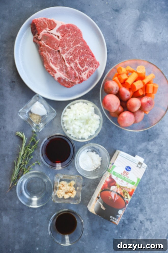 Fork-Tender Instant Pot Pot Roast 4 instant pot roast beef pot roast ingredients