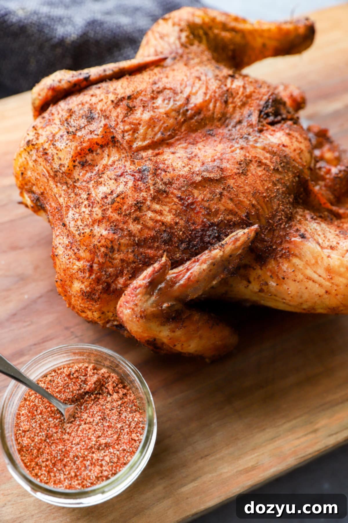 Perfectly Smoked Chicken 11 Grilled chicken with bbq chicken rub