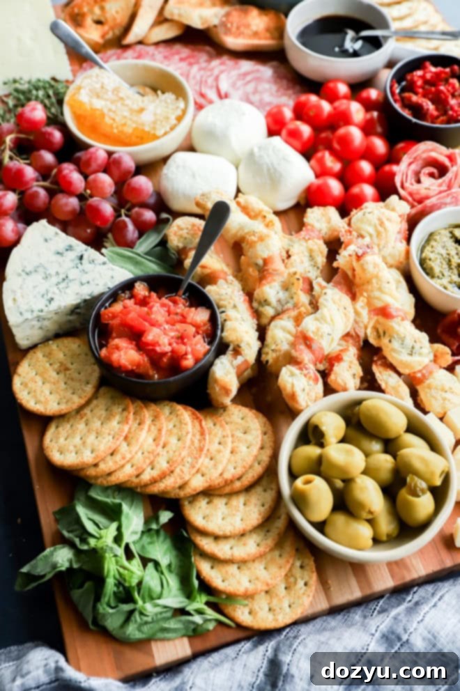 The Ultimate Italian Grazing Board 10 lots of ingredients for a meat and cheese board from italy