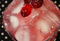 Cranberry Ginger Sparkler