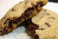 Ooey Gooey Nutella Stuffed Chocolate Chip Cookies