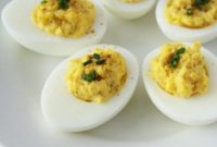 Elevated Truffle Deviled Eggs