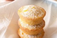 Zesty Orange Madeleine Mini Muffins