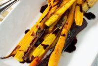 Vibrant Rainbow Carrots with Honey-Balsamic Glaze