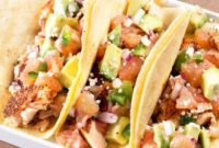 Zesty Salmon Tacos with Grapefruit Avocado Salsa