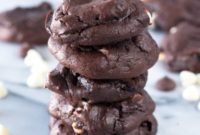 Decadent Triple Chocolate Avocado Cookies