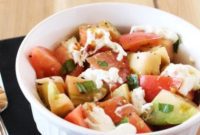 Heirloom Tomato & Creamy Stracciatella Salad