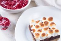 Raspberry S’mores Bars