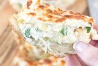 Loaded Chicken Spinach and Artichoke French Bread