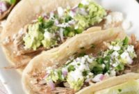 Zesty Tequila Lime Pulled Pork Tacos