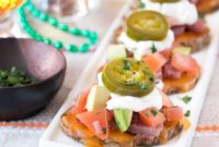 Loaded Irish Corned Beef Nacho Bites