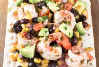 Fiesta Shrimp Flatbread