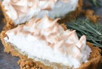Aromatic Lemon Rosemary Cloud Tart
