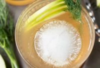 Crisp Apple Ginger Whiskey Sparkler