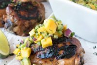 Zesty Ginger-Grilled Chicken Thighs with Creamy Avocado Salsa