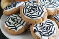 Spooky Swirl Peanut Butter Cookies