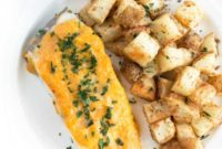 Crispy Parmesan Lemon Herb Roasted Potatoes by LoveTheWild