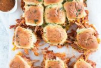 Gooey BBQ Chicken Pull-Apart Bites