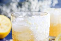 Zesty Lemon Agave Margarita