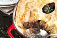 Burgundy Beef Comfort Pie