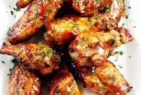 Beer-Kissed Grilled Wings