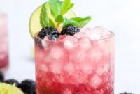 Sparkling Blackberry Gin Fizz
