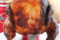 Juicy Beer Brined Beer Can Chicken