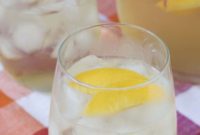 Sun-Kissed Peach Sangria