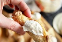 Crispy Churro Cheesecake Taquitos