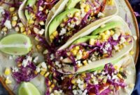 Flame-Kissed Chicken Tacos with Zesty Corn and Avocado