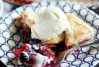 Raspberry Blueberry Strawberry Galette