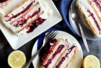 Zesty Blackberry Lemon Icebox Dream