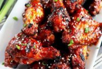 Irresistible K-BBQ Crispy Chicken Wings