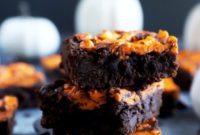 Wicked Halloween Cheesecake Brownies