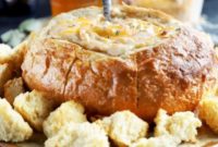 Holiday Sourdough Pull-Apart Cheese Dip