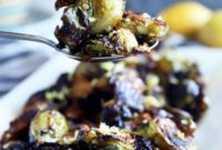 Crispy Balsamic Lemon Brussels Sprouts