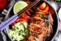 Spicy Korean Chicken Rice Bowls for Two