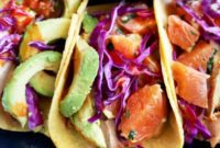 Vibrant Blood Orange Honey Ginger Chicken Tacos with Cara Cara Salsa