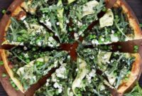 Verdant Pesto Pizza