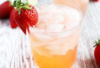 Strawberry Tequila Spritz
