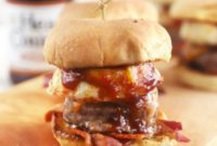 Loaded Cheesy BBQ Morning Sliders