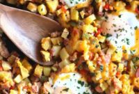 Hearty Southwestern Ham Hash