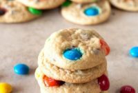 Melt-in-Your-Mouth Mini M&M Cookies