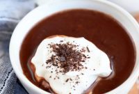 Baileys Infused Hot Chocolate