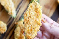 Crispy Air Fryer Buffalo Jalapeño Poppers