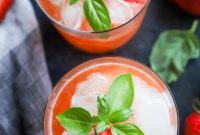 Strawberry Basil Bliss Margarita