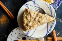 Spiced Pumpkin Coffee Cake with a Cream Cheese Swirl