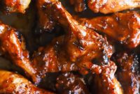 Blazing Honey Bourbon Wings