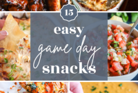 15 Quick & Easy Game Day Munchies